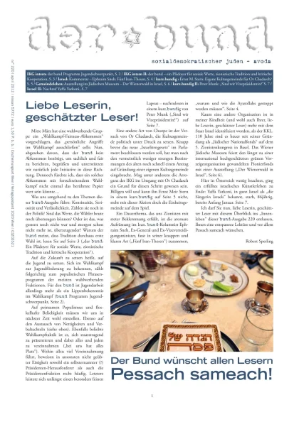 Cover Der Bund, Nr. 220